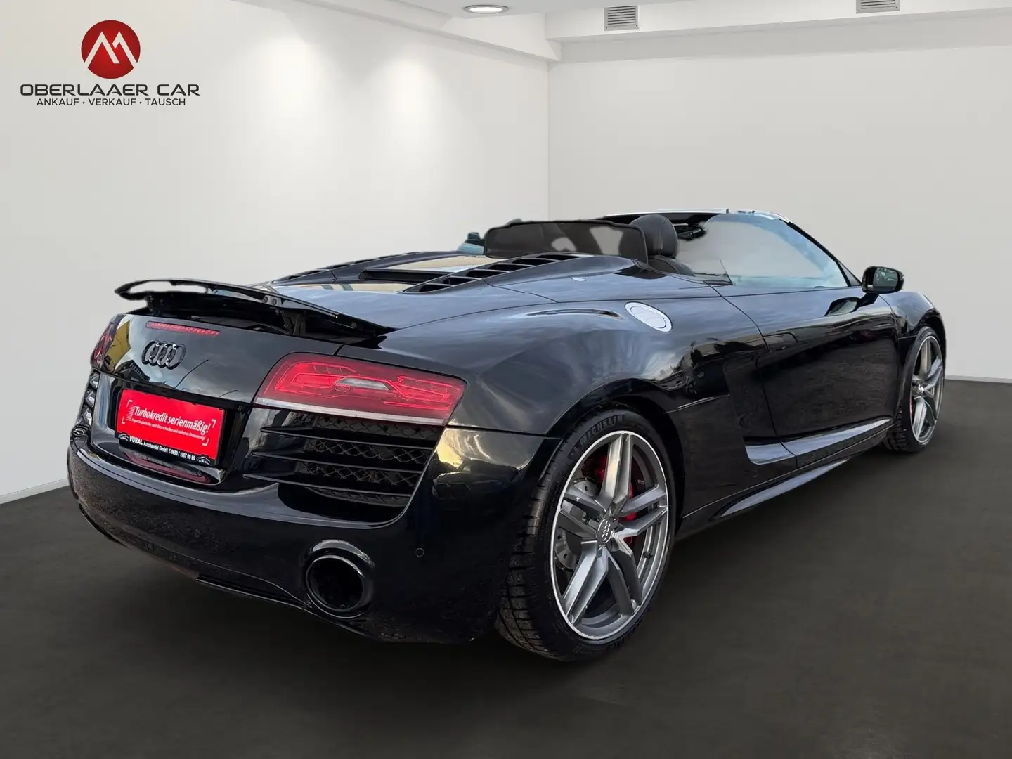 Audi R8 Spyder 5,2FSI quattro S-tronic| eu preis 69000€ Schwarz - 2