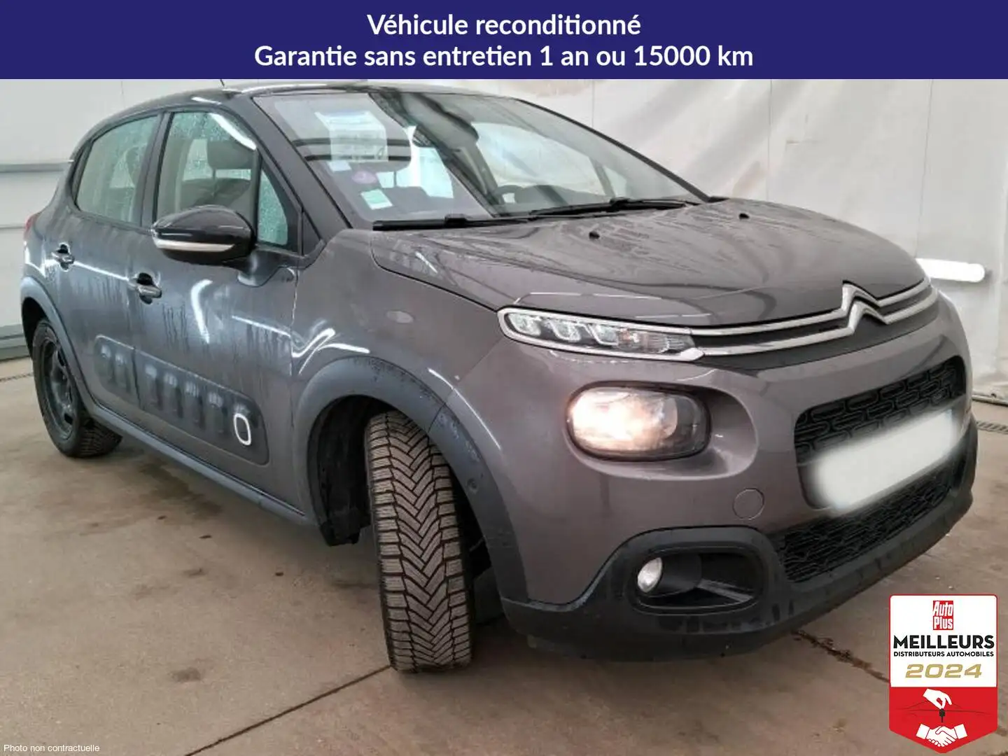 Citroen C3 PureTech 110 BVM6 Shine Grau - 1