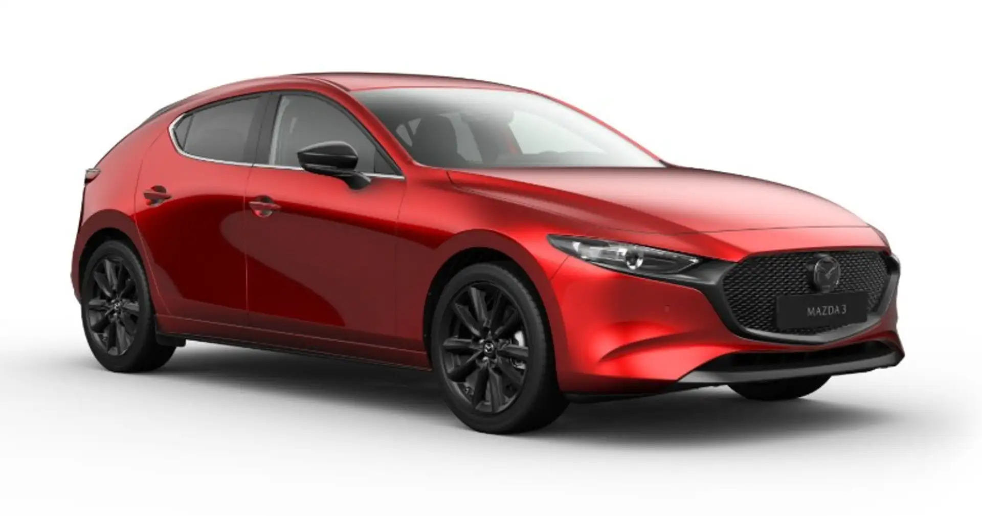 Mazda 3 2.5L e-SKYACTIV G 140ps 6MT FWD Homura Красный - 1