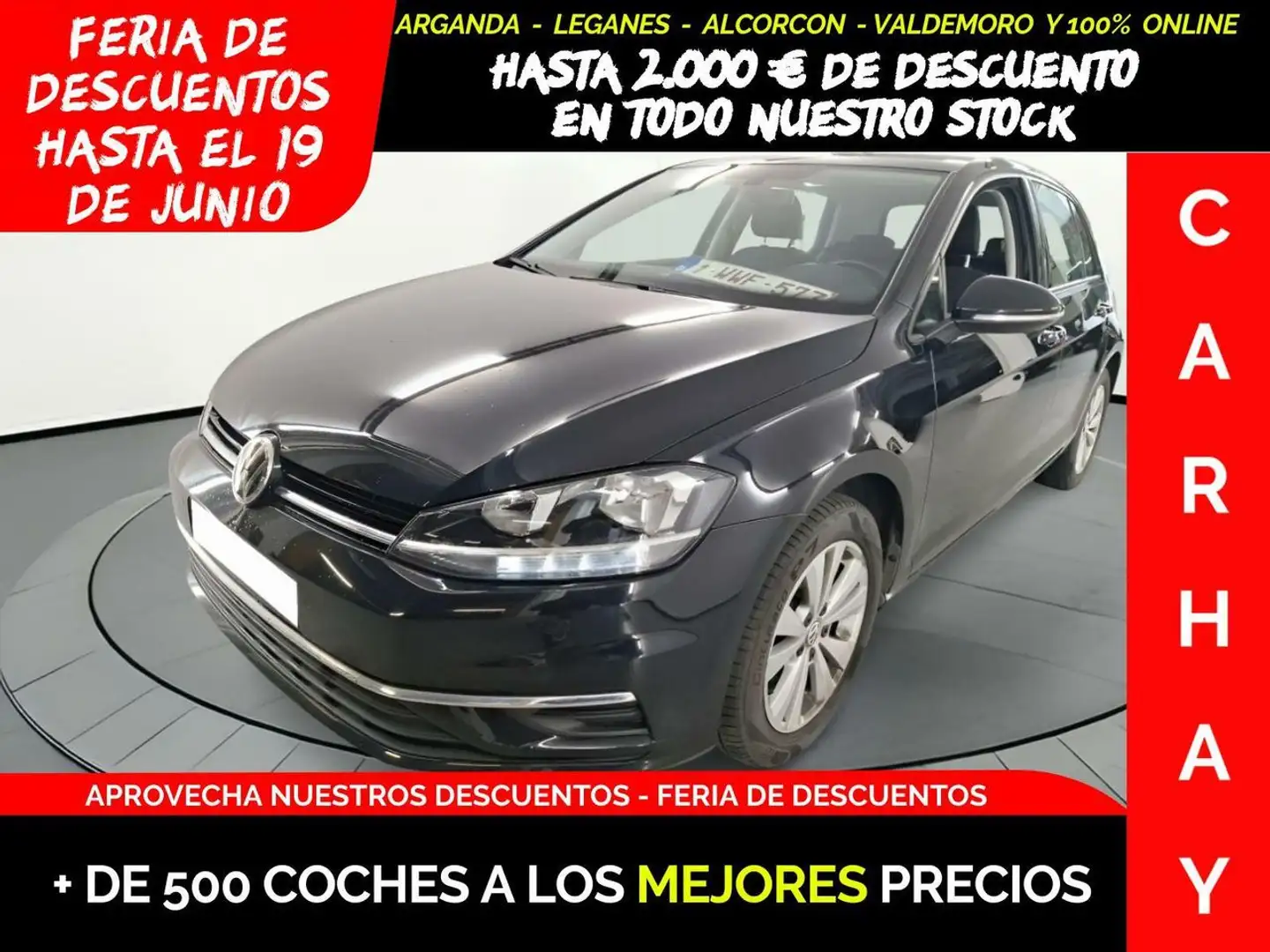 Volkswagen Golf 1.0 TSI Comfortline OPF (EU6.2) Business Negro - 1