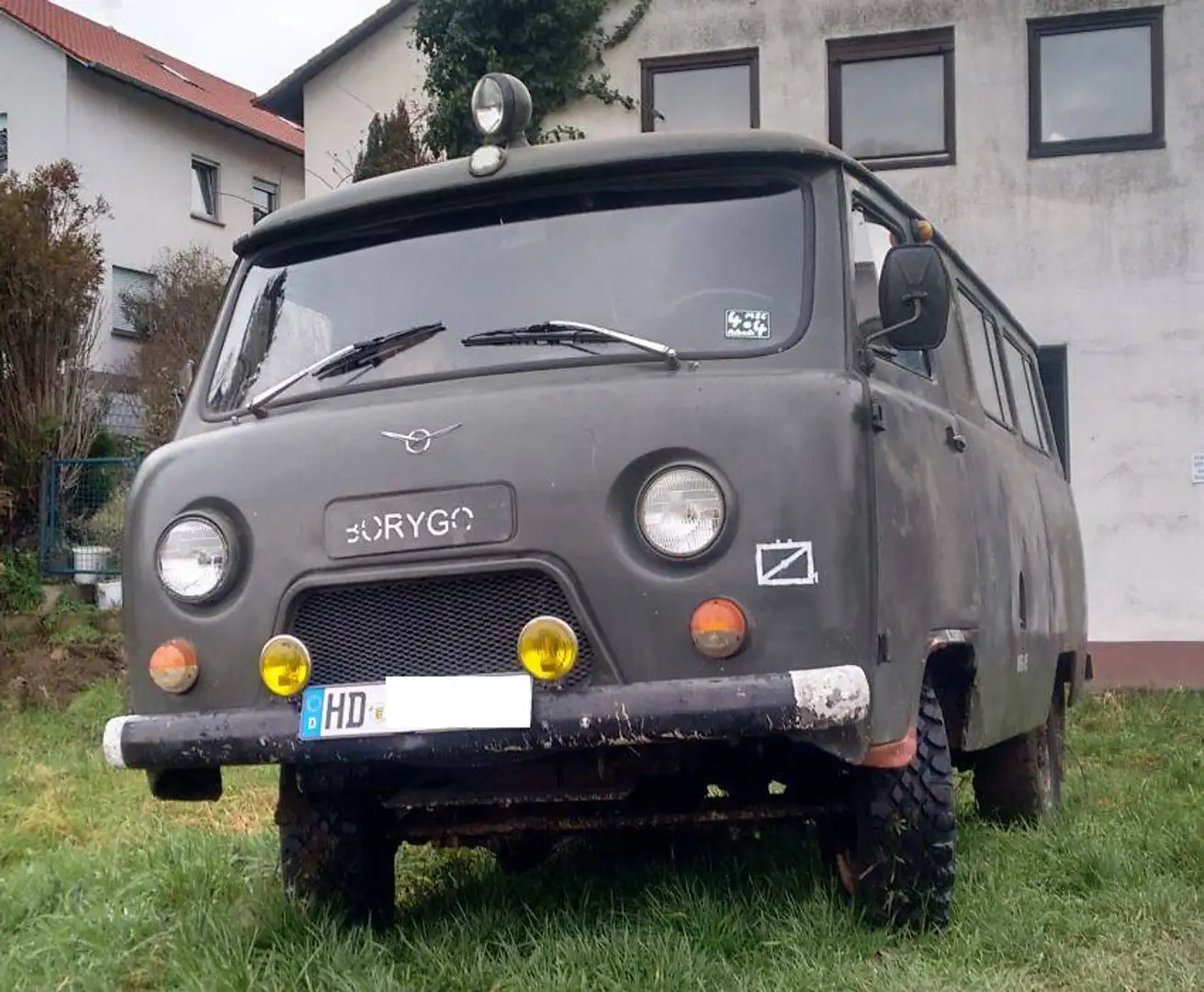 UAZ Buchanka Aufklärer ex polnische Armee Grün - 1