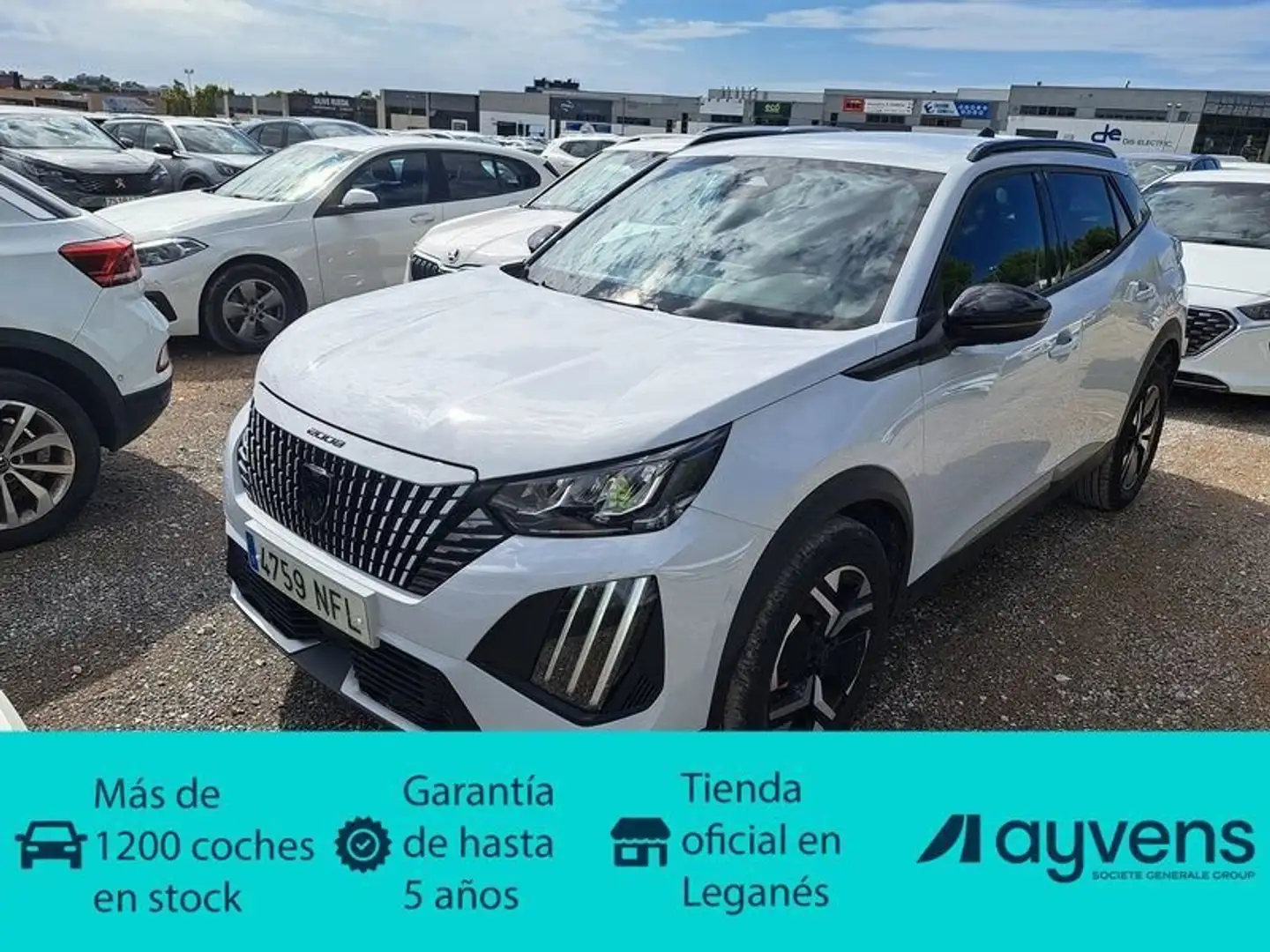 Peugeot 2008 1.2 PureTech S&S Allure 100 Blanco - 1