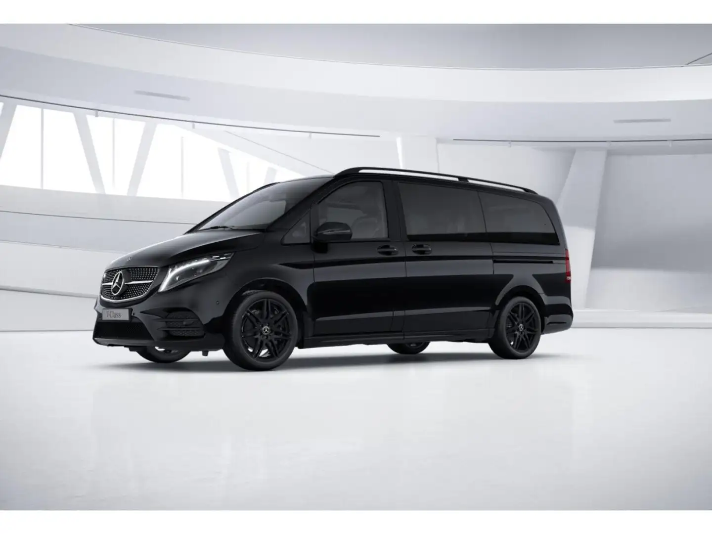Mercedes-Benz V 250 d 4x4 EDITION Lang AMG AHK*Kam*StdHz*EasyP Schwarz - 2
