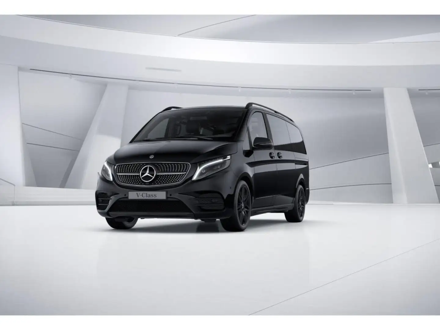 Mercedes-Benz V 250 d 4x4 EDITION Lang AMG AHK*Kam*StdHz*EasyP Schwarz - 1