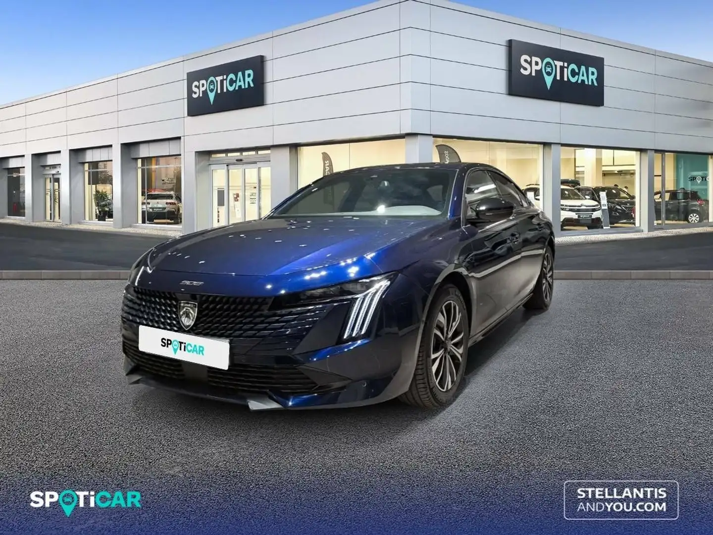 Peugeot 508 5P  HYBRID 180 e-EAT8 Allure Blauw - 1