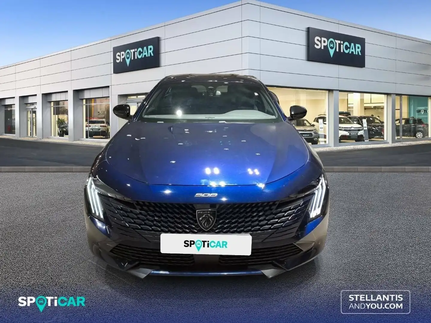 Peugeot 508 5P  HYBRID 180 e-EAT8 Allure Blauw - 2