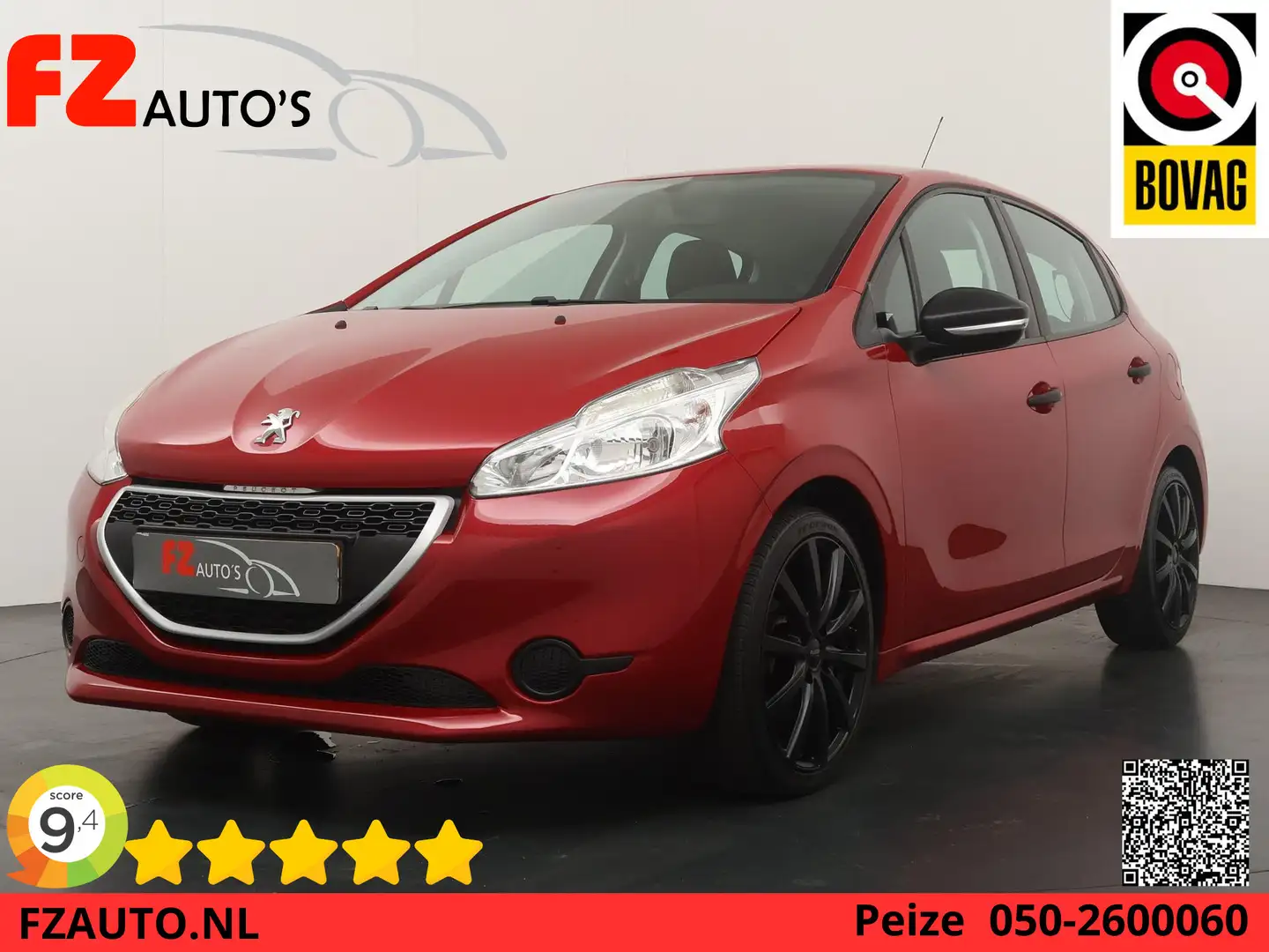 Peugeot 208 1.0 VTi Access - Airconditioning - Cruise Control Rouge - 1