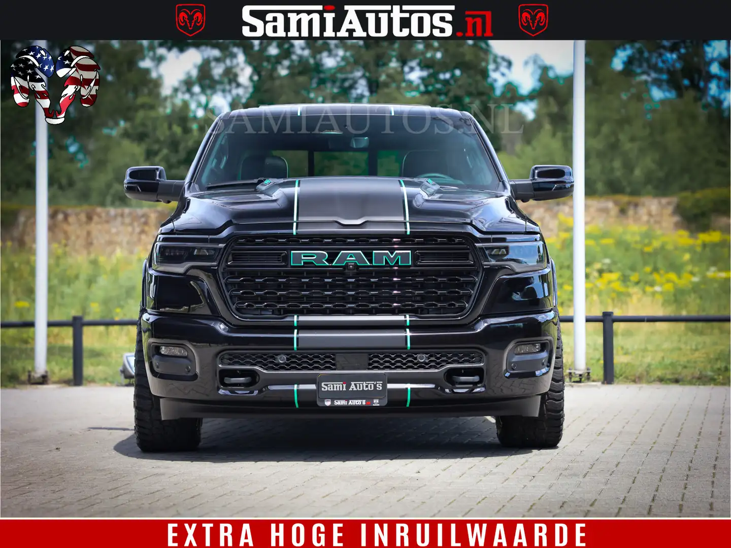 Dodge RAM 1500 Limited Night High Output 540HP 706Nm | Massa Zwart - 2