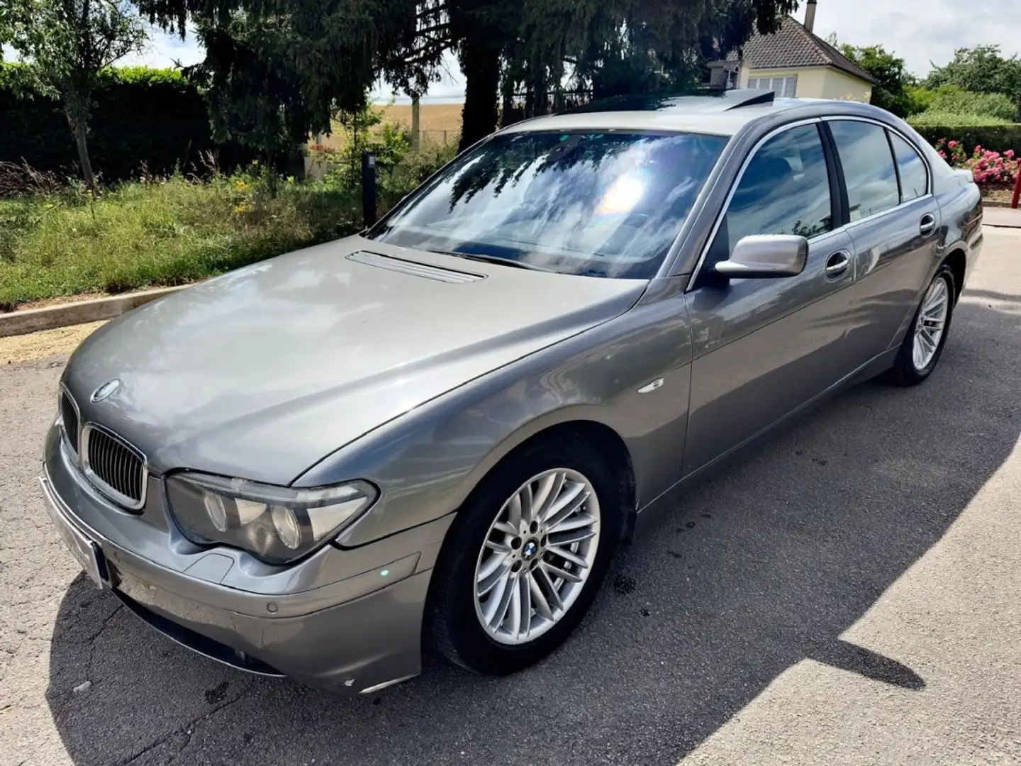 BMW 740 740D E65 V8 Gris - 2