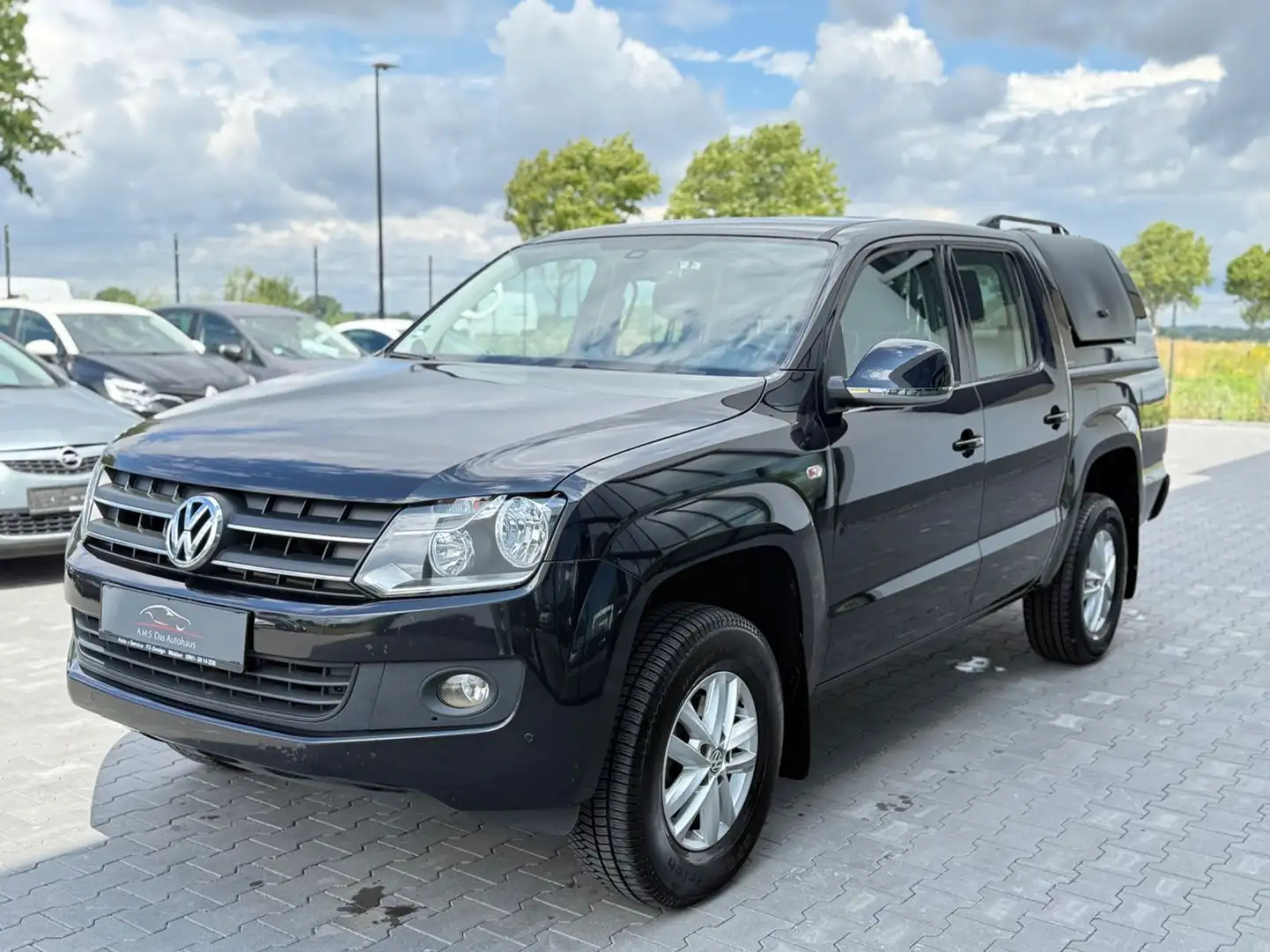 Volkswagen Amarok 2.0 TDI Aut DoubleCab 4Motion Hardtop Noir - 1