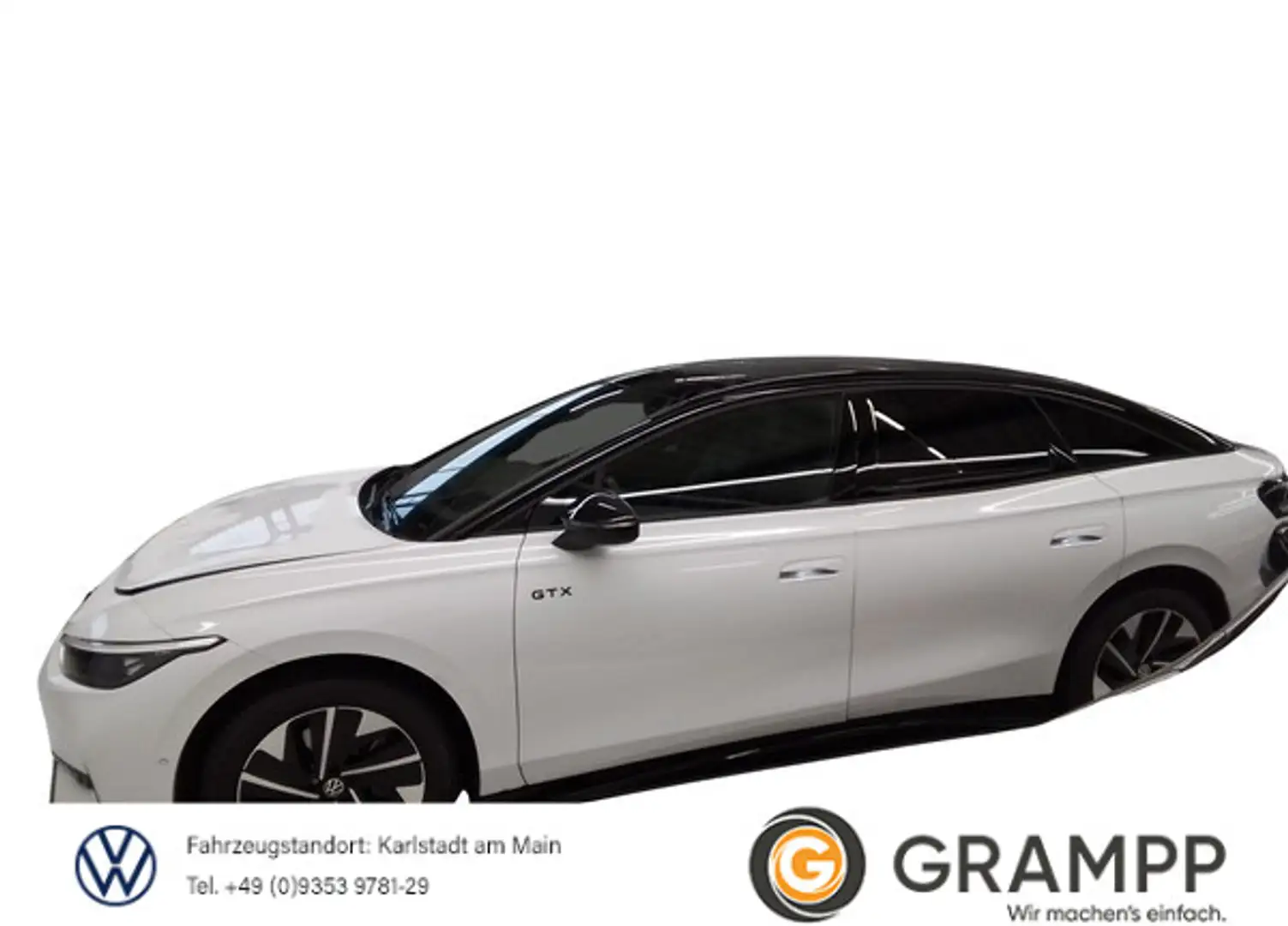 Volkswagen ID.7 GTX 4M +CCS+WÄRMEPUMPE+AHK+360°+MATRIX+HUD+ Weiß - 1