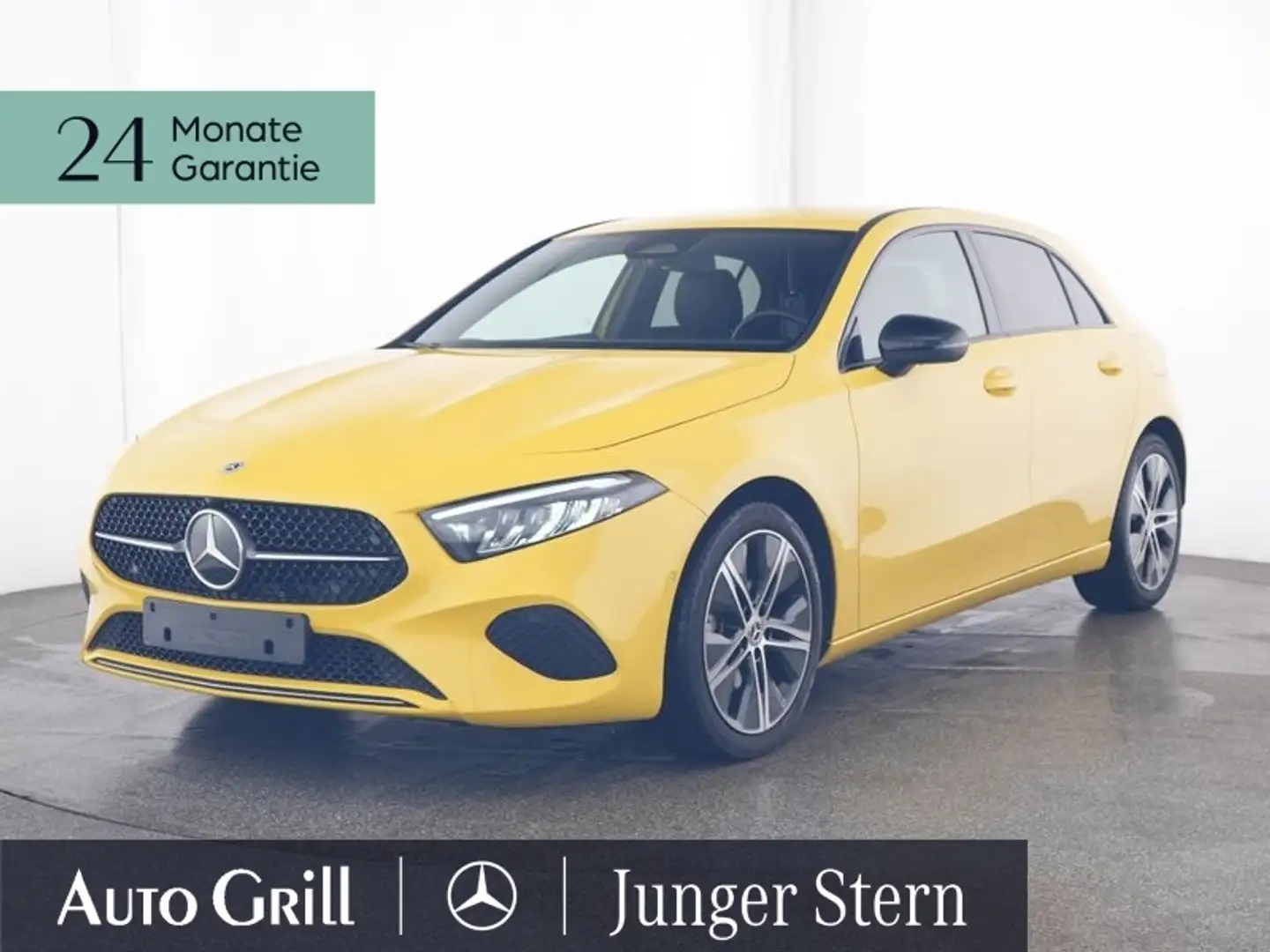 Mercedes-Benz A 180 Progressive Night Standheizung DistronicOD Gelb - 2