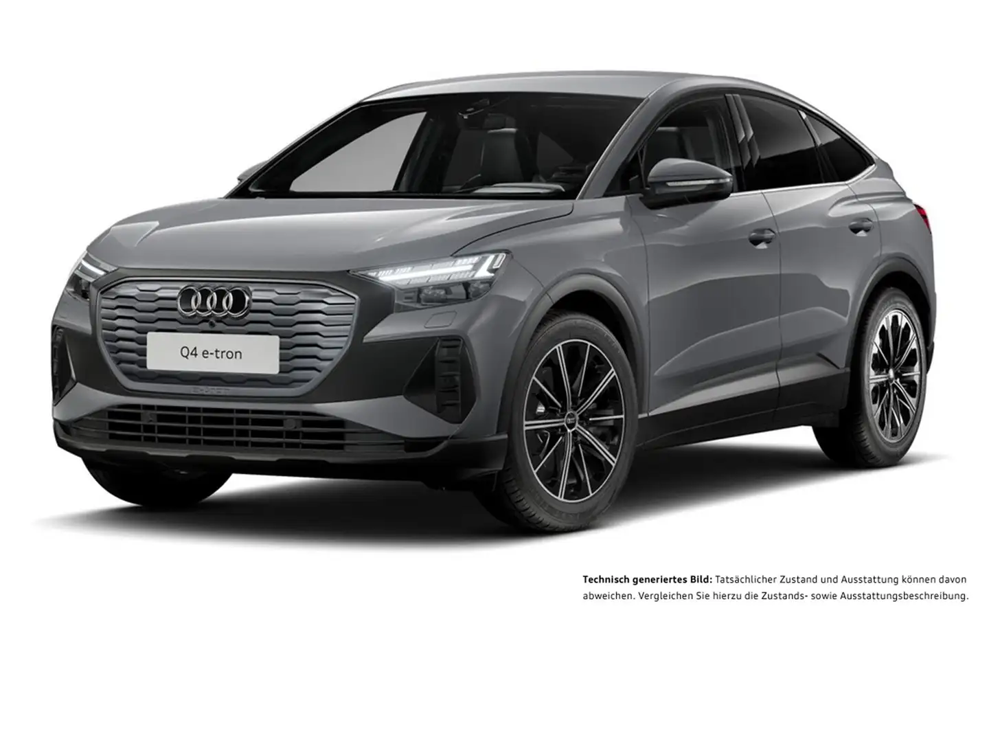 Audi Q4 e-tron Sportback 35 S LINE NAVI MATRIXLED CAM Grau - 2