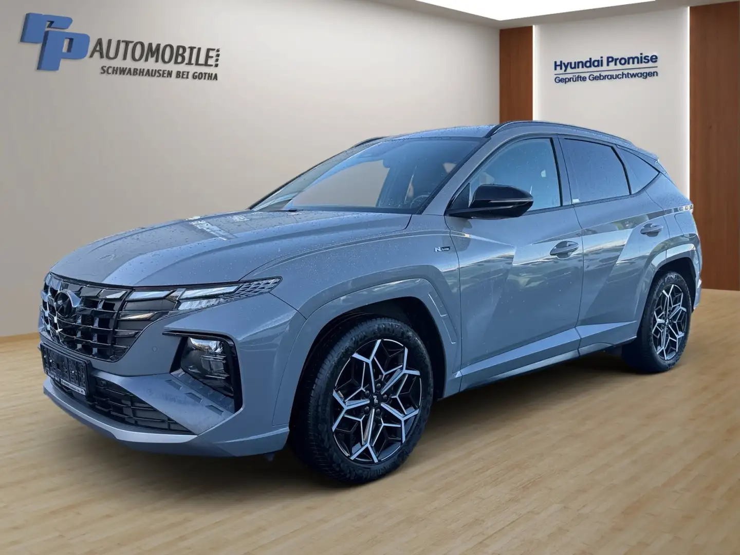 Hyundai TUCSON N-Line 1.6 T-GDi 48V 4WD  DCT Gris - 1