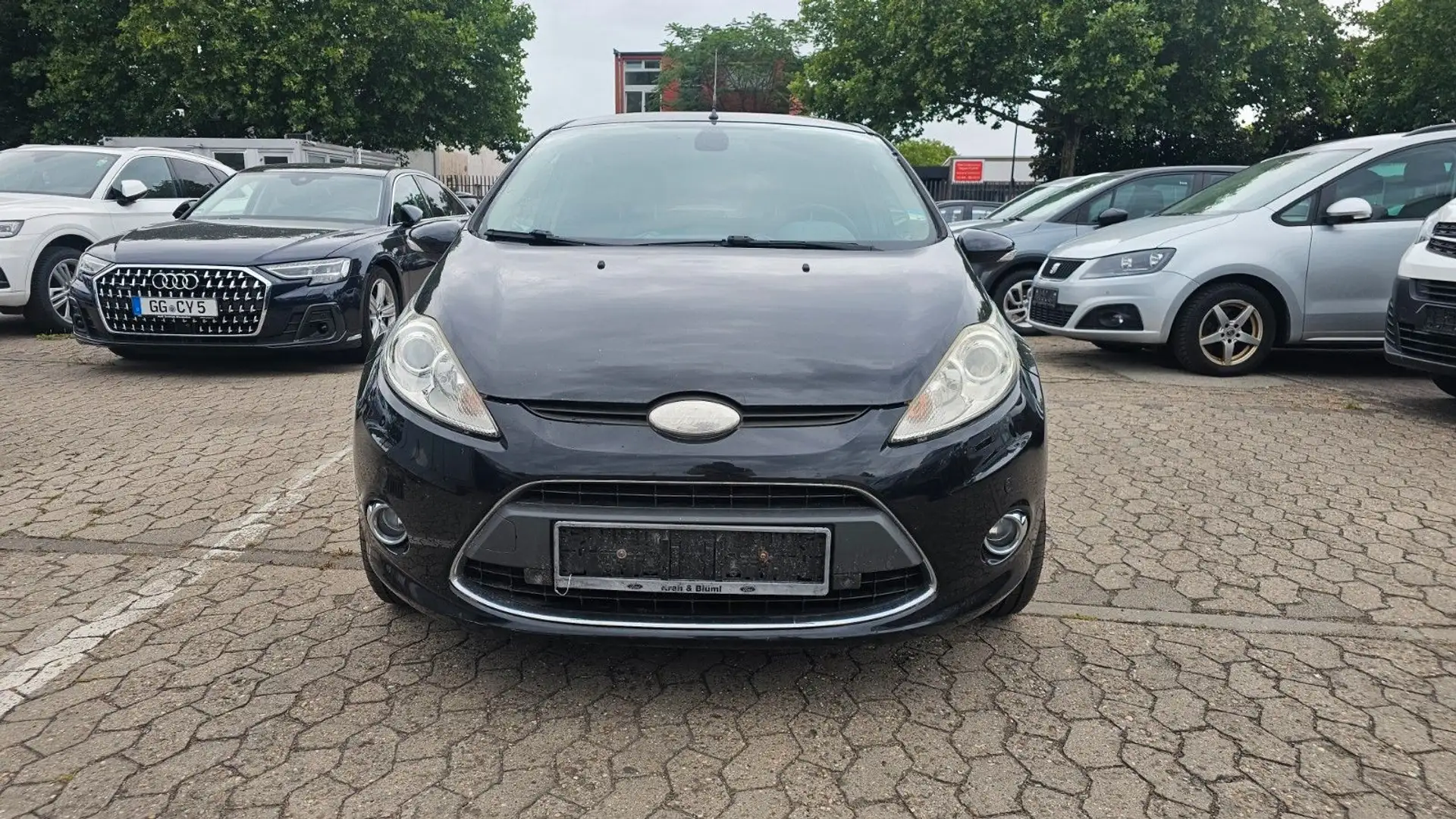 Ford Fiesta 1.6 Titanium*4-Trg.*Tüv Neu*SHZ*PDC*AC Schwarz - 2