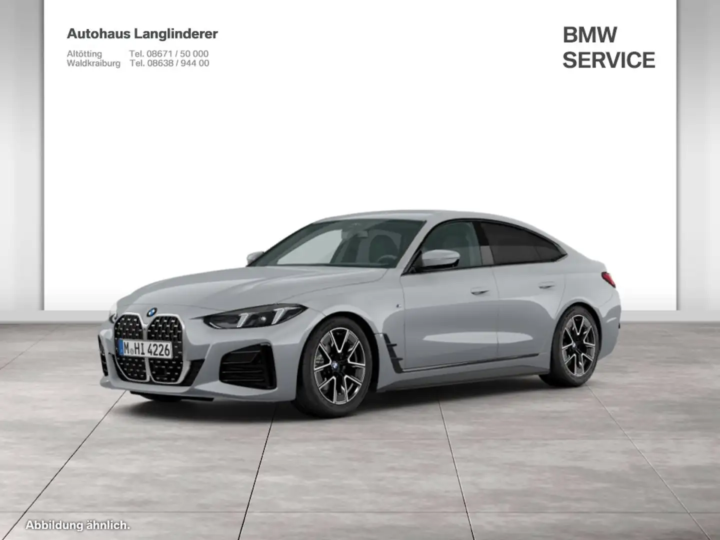 BMW 420 d Gran Coupé M-Sportpaket NP 65.639,- Grau - 1
