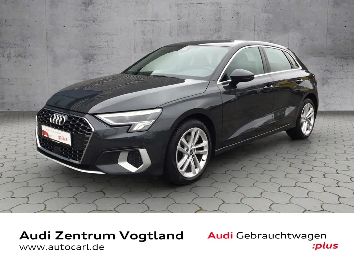 Audi A3 Sportback advanced 35 TFSI S-tronic LED/NAV KLIMA Grau - 1