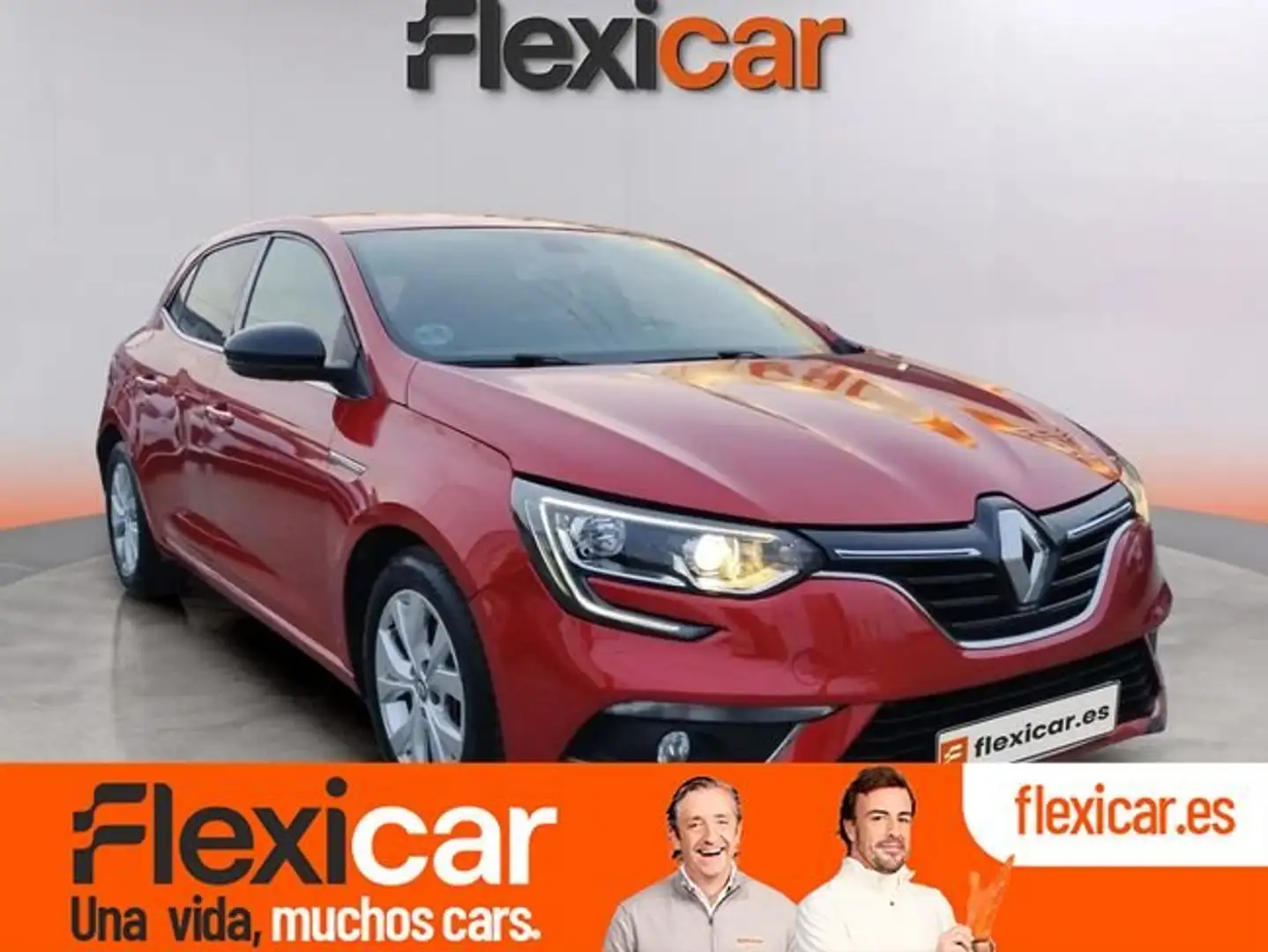 Renault Megane 1.3 TCe GPF Limited EDC 103kW Rojo - 1