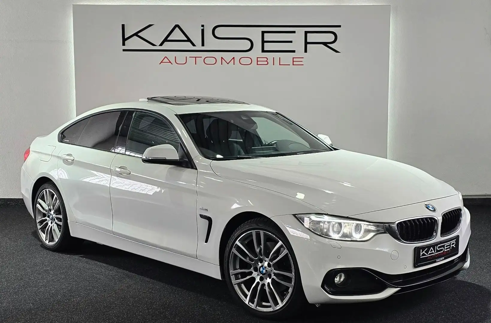 BMW 430 430d GC xDrive Sport Line*LED*LEDER*NAVI*GLASDA. Blanc - 1