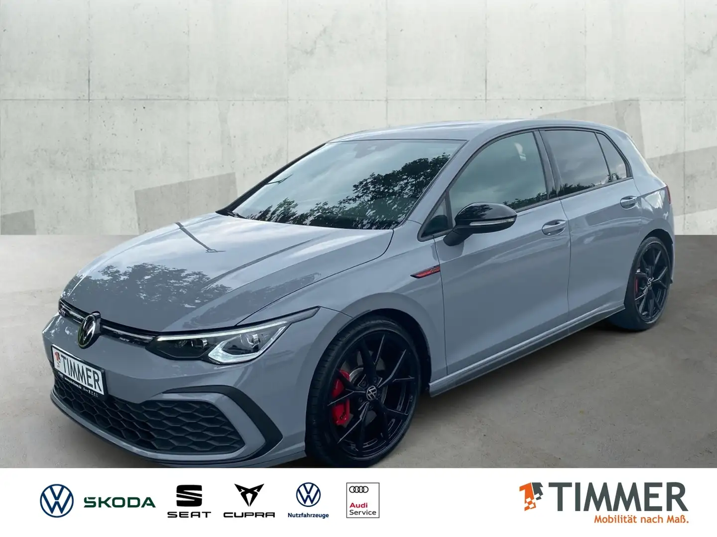 Volkswagen Golf VIII GTI 2.0 DSG BLACK STYLE *IQ.LIGHT *ESTORIL * Gris - 1