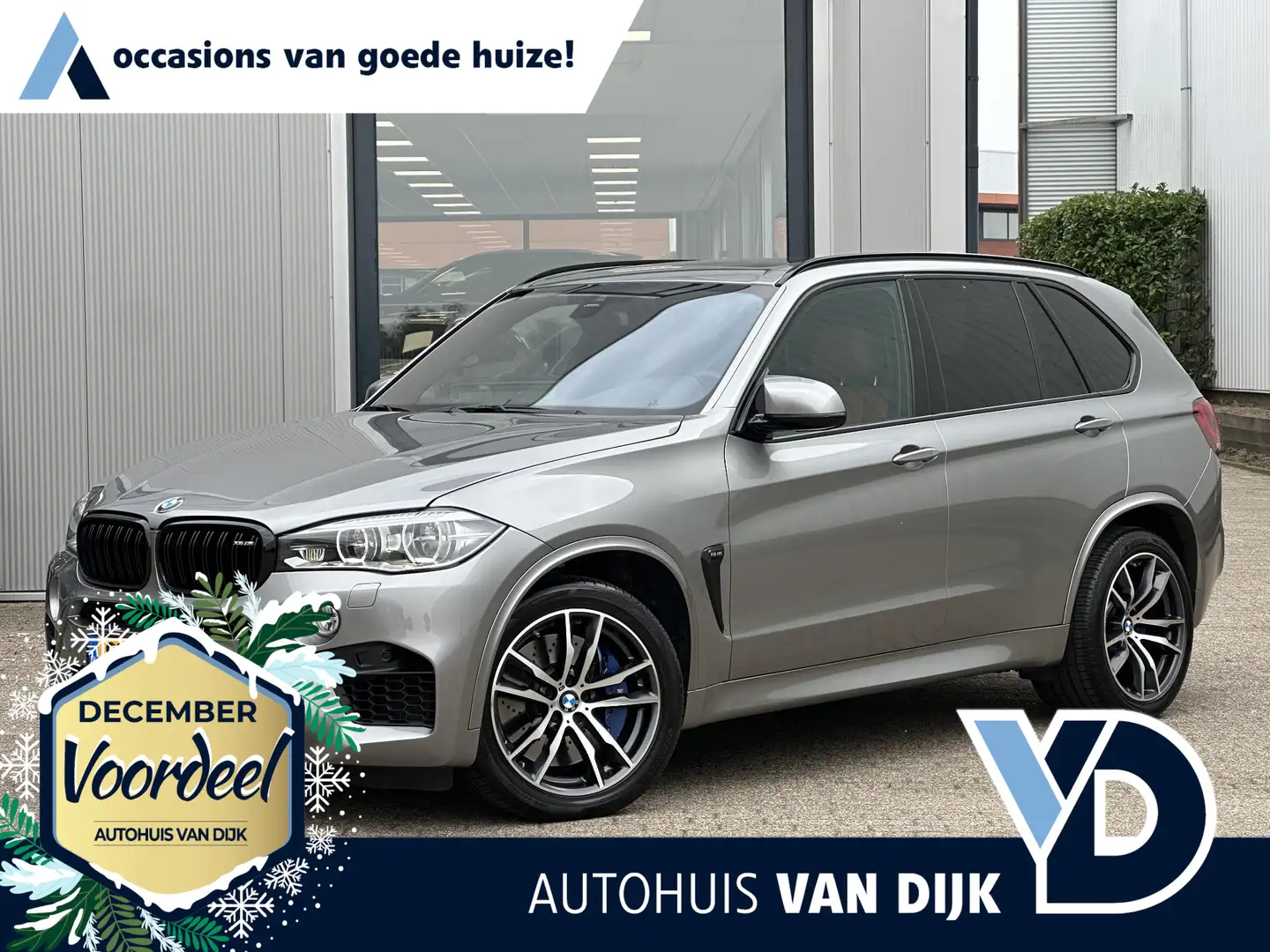 BMW X5 M 575pk | Pano-Dak/Head-Up/H&K/Softclose/Parkeercame Grijs - 1