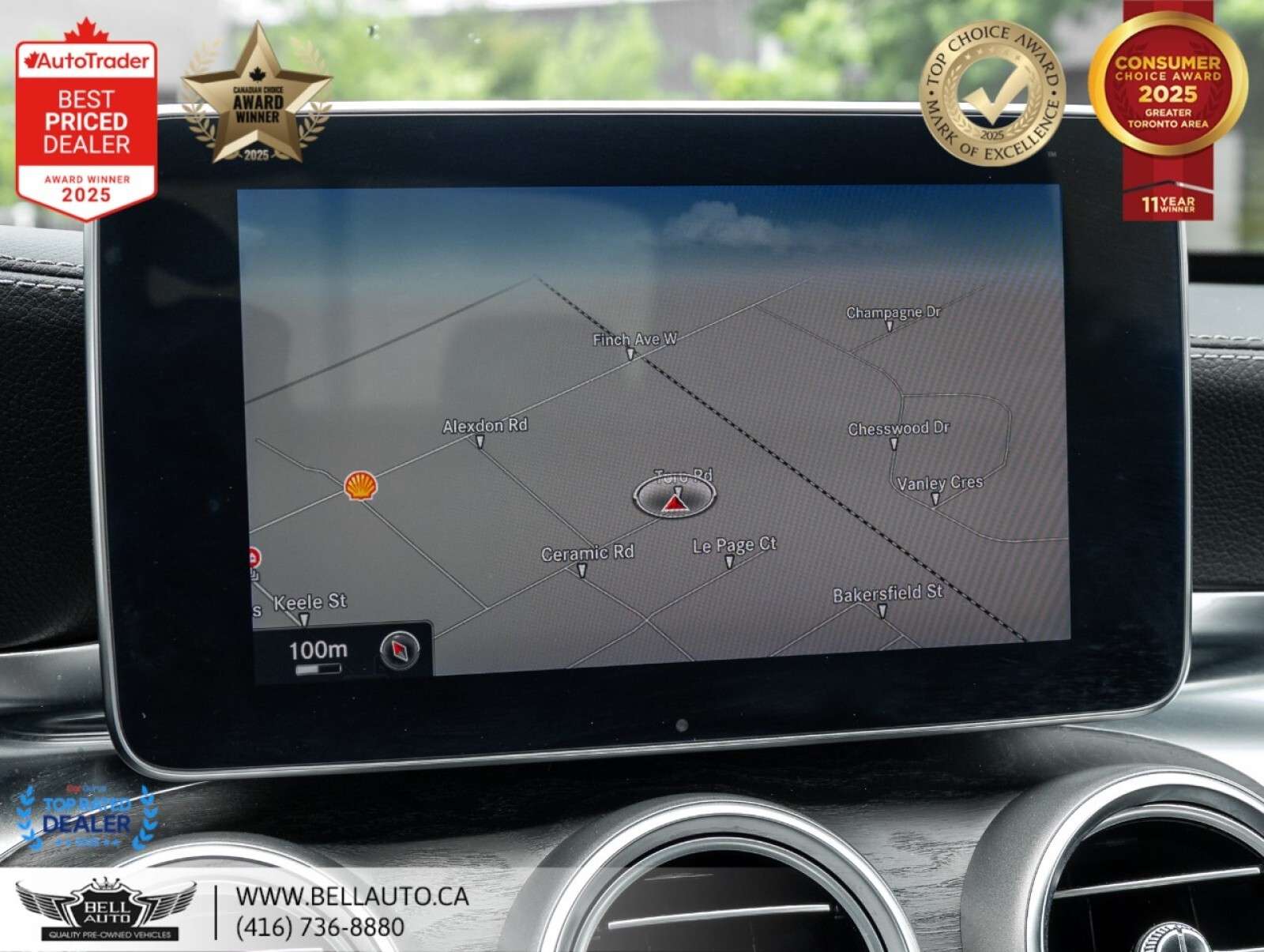 2015 Mercedes-Benz C-Class C400 | AMGPKG | NAVI | B.CAM | PANO | BRMSTR | LOW — снимка 1