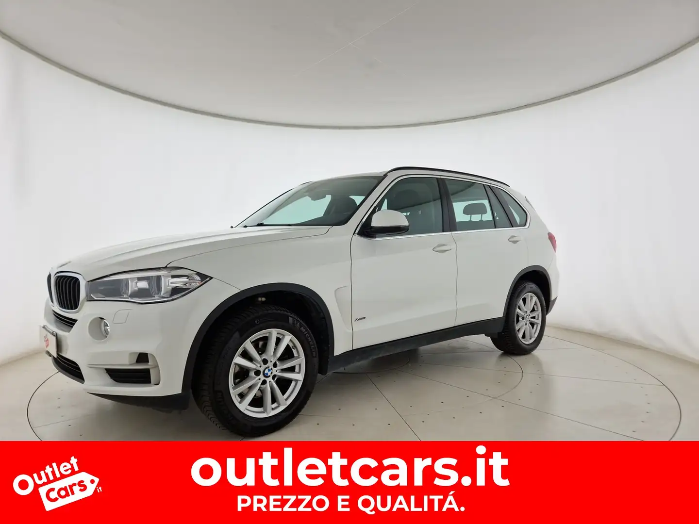 BMW X5 xdrive25d business 231cv auto Bianco - 1