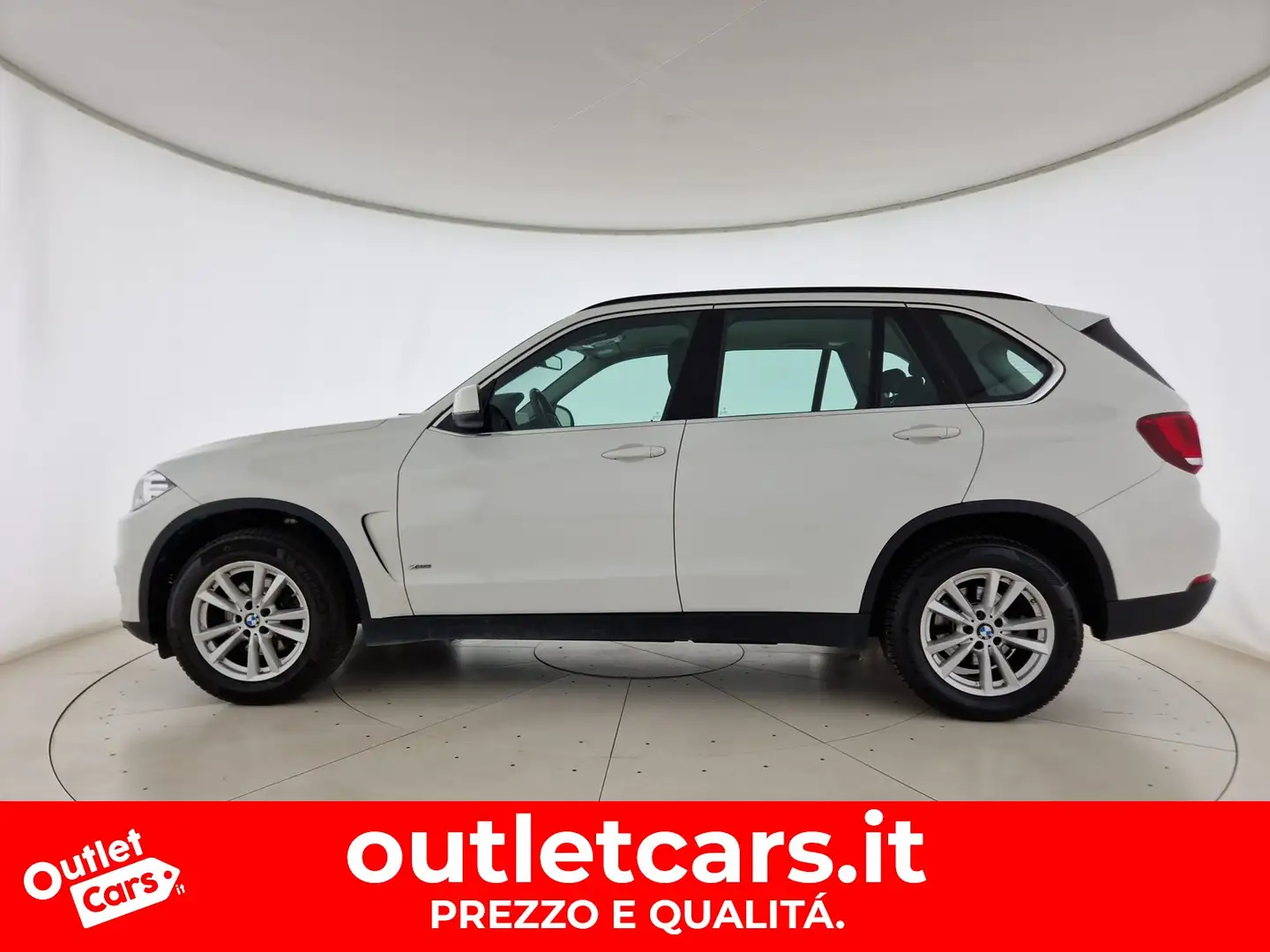 BMW X5 xdrive25d business 231cv auto Bianco - 2