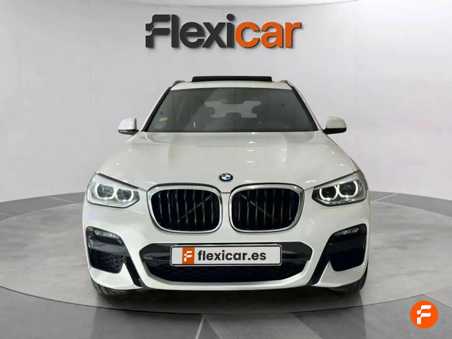BMW X3 xDrive 20dA Blanc - 2