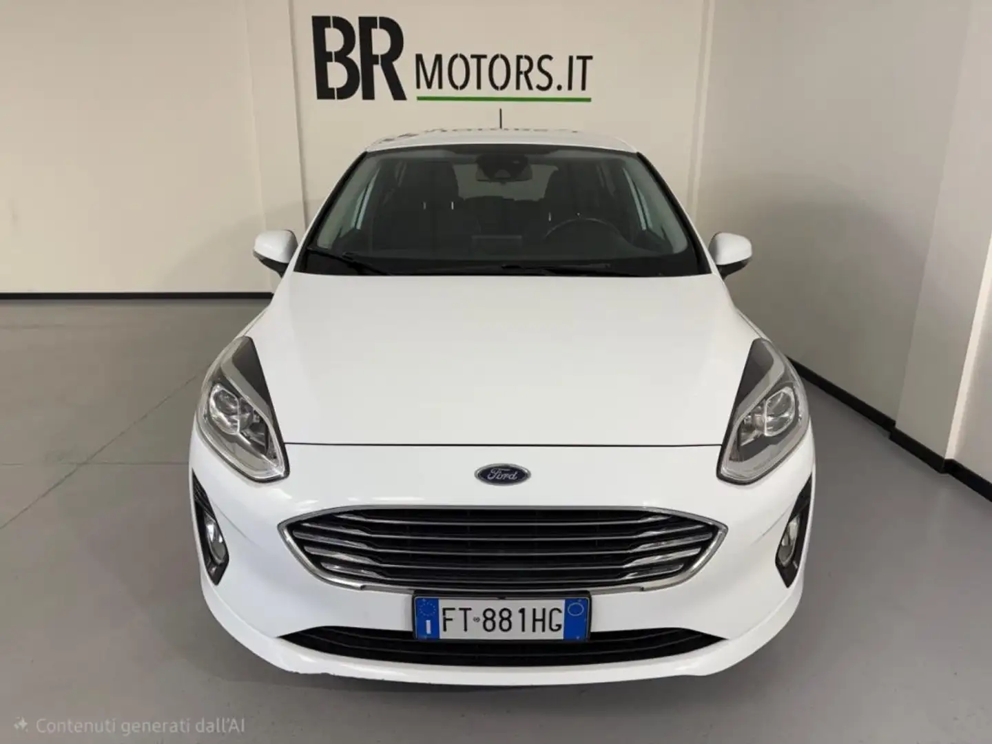 Ford Fiesta 1.5 EcoBlue 5 porte "NEOPATENTATI" Bianco - 2