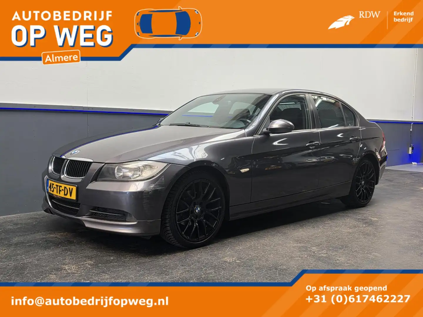 BMW 320 3-serie 320i Graphite | Youngtimer | Automaat | Bo Grijs - 1