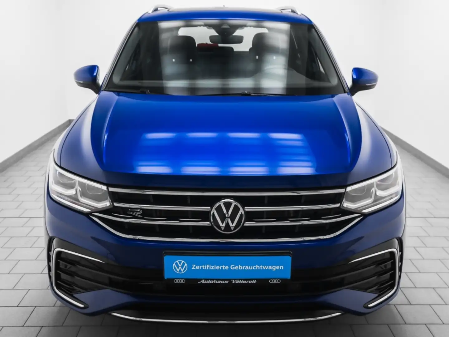 Volkswagen Tiguan 2.0 TSI 4M R line Pano AHK Kamera Blau - 2
