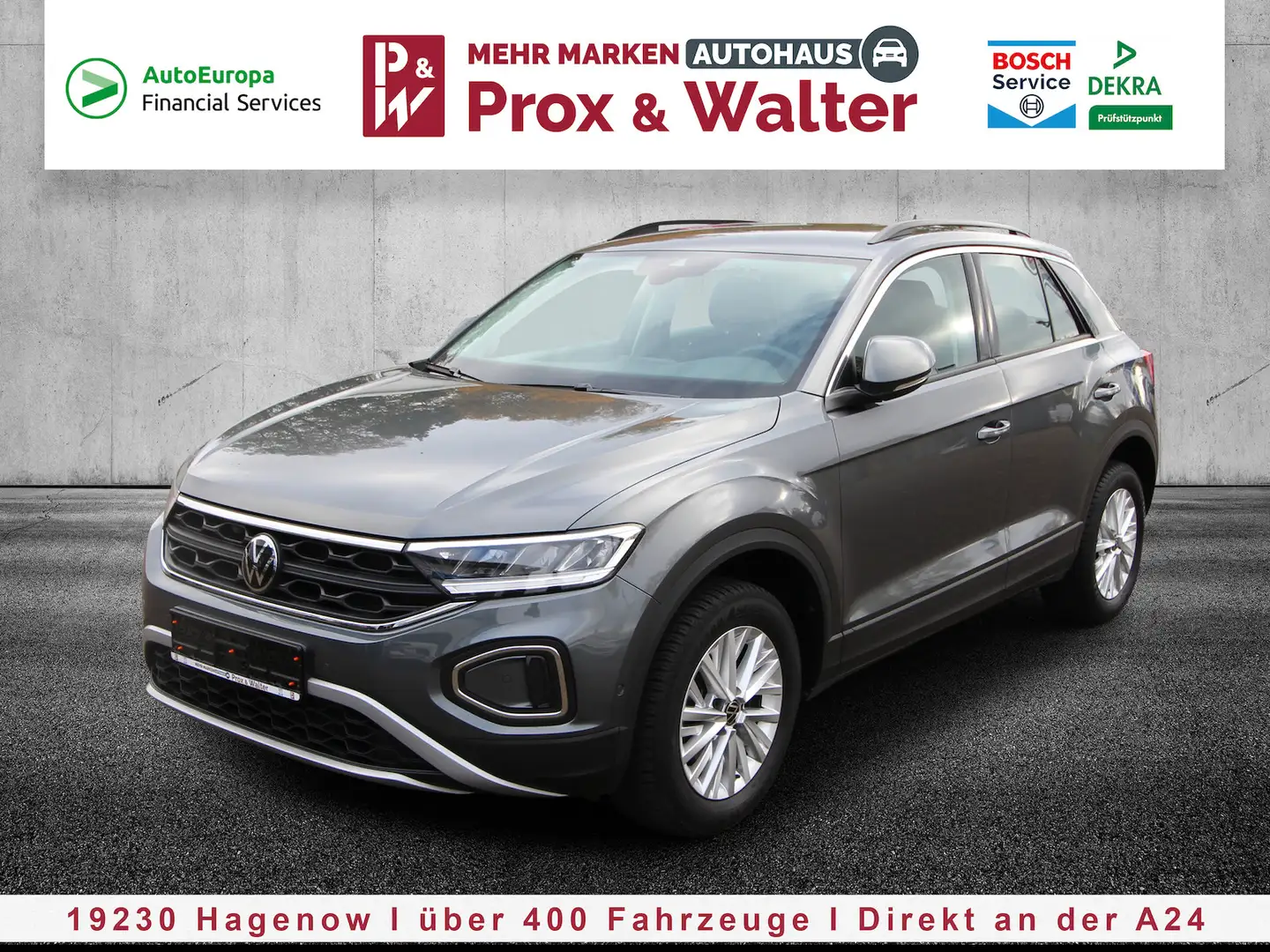 Volkswagen T-Roc TSI Life LED+KAMERA+WINTER-PAKET+ACC Gris - 2