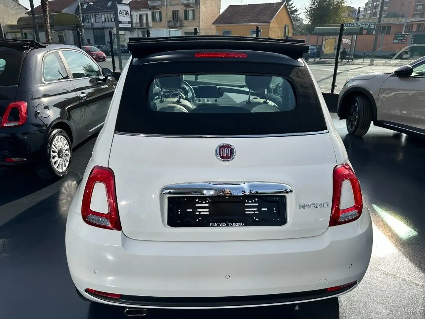 Fiat 500C 1.0 Hybrid Dolcevita Beyaz - 1