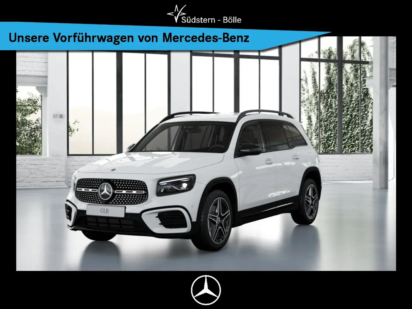Mercedes-Benz GLB 200 d 4M AMG+AMBIENTE+DISTRO+MULTIBEAM+MBUX Blanc - 1