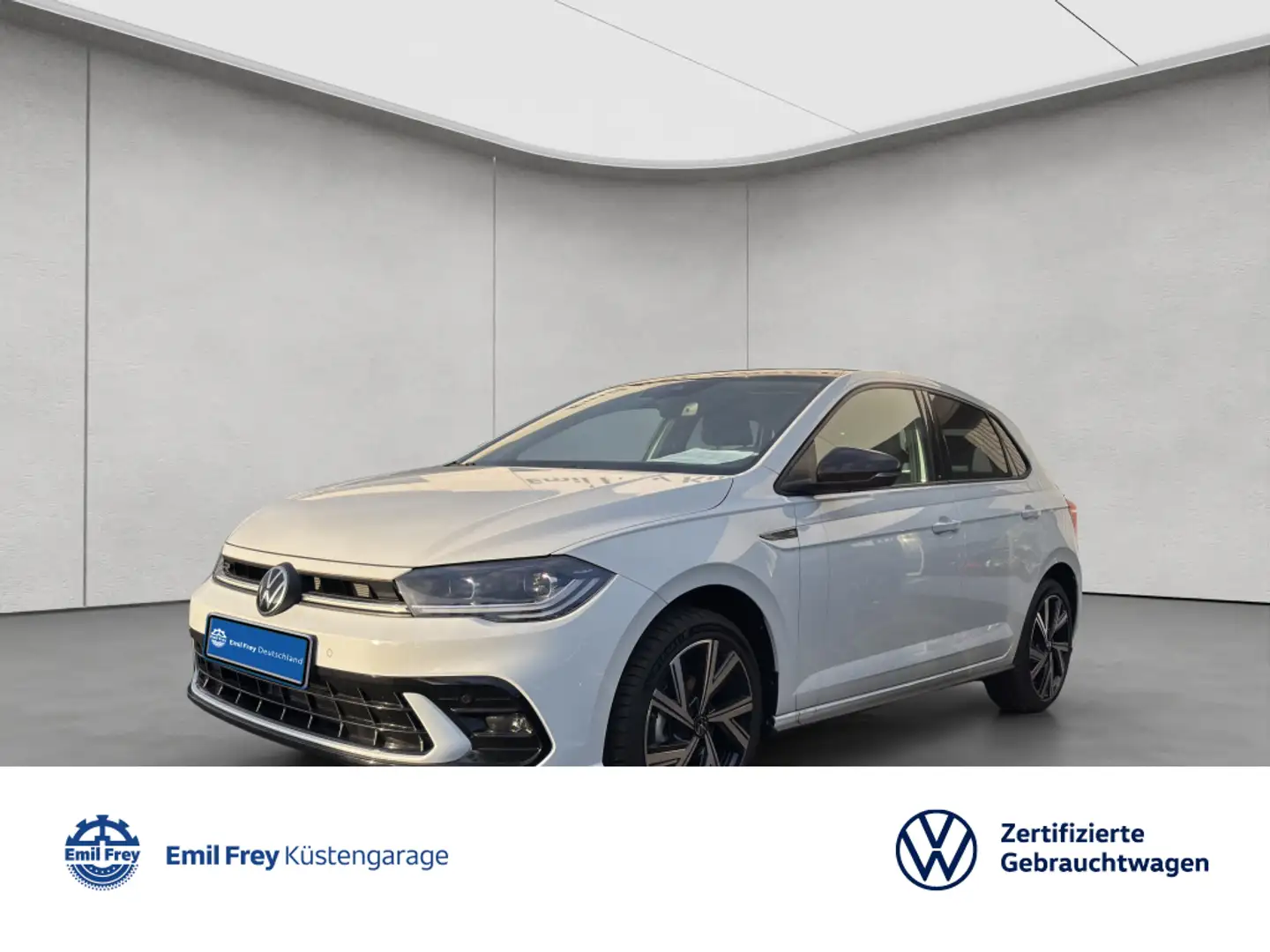 Volkswagen Polo R-Line 1.0l TSI DSG BEATS IQ.DRIVE RFK KLIM Weiß - 1
