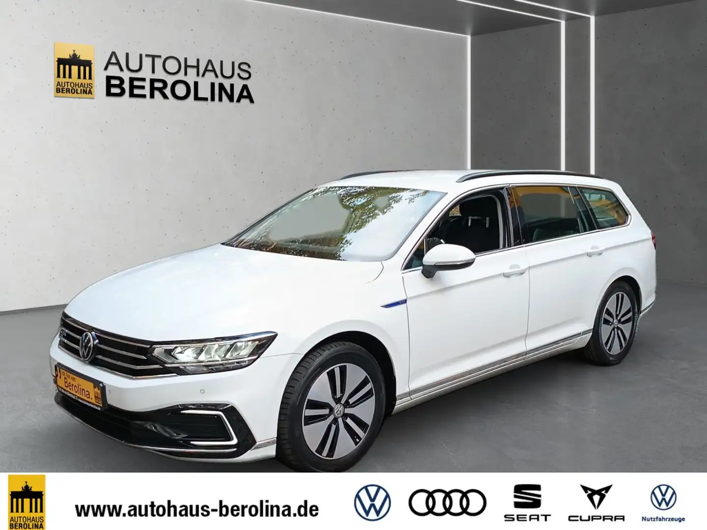 Volkswagen Passat Variant 1.4 GTE DSG *ACC*R-CAM*PDC*SHZ* Blanco - 2
