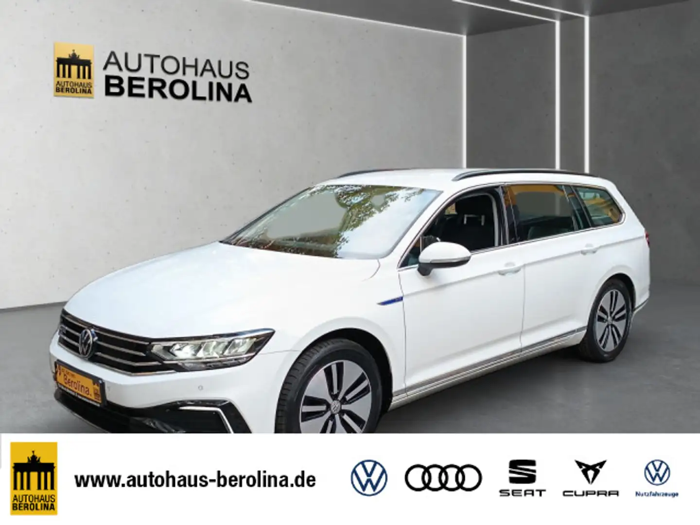 Volkswagen Passat Variant 1.4 GTE DSG *ACC*R-CAM*PDC*SHZ* Blanco - 1