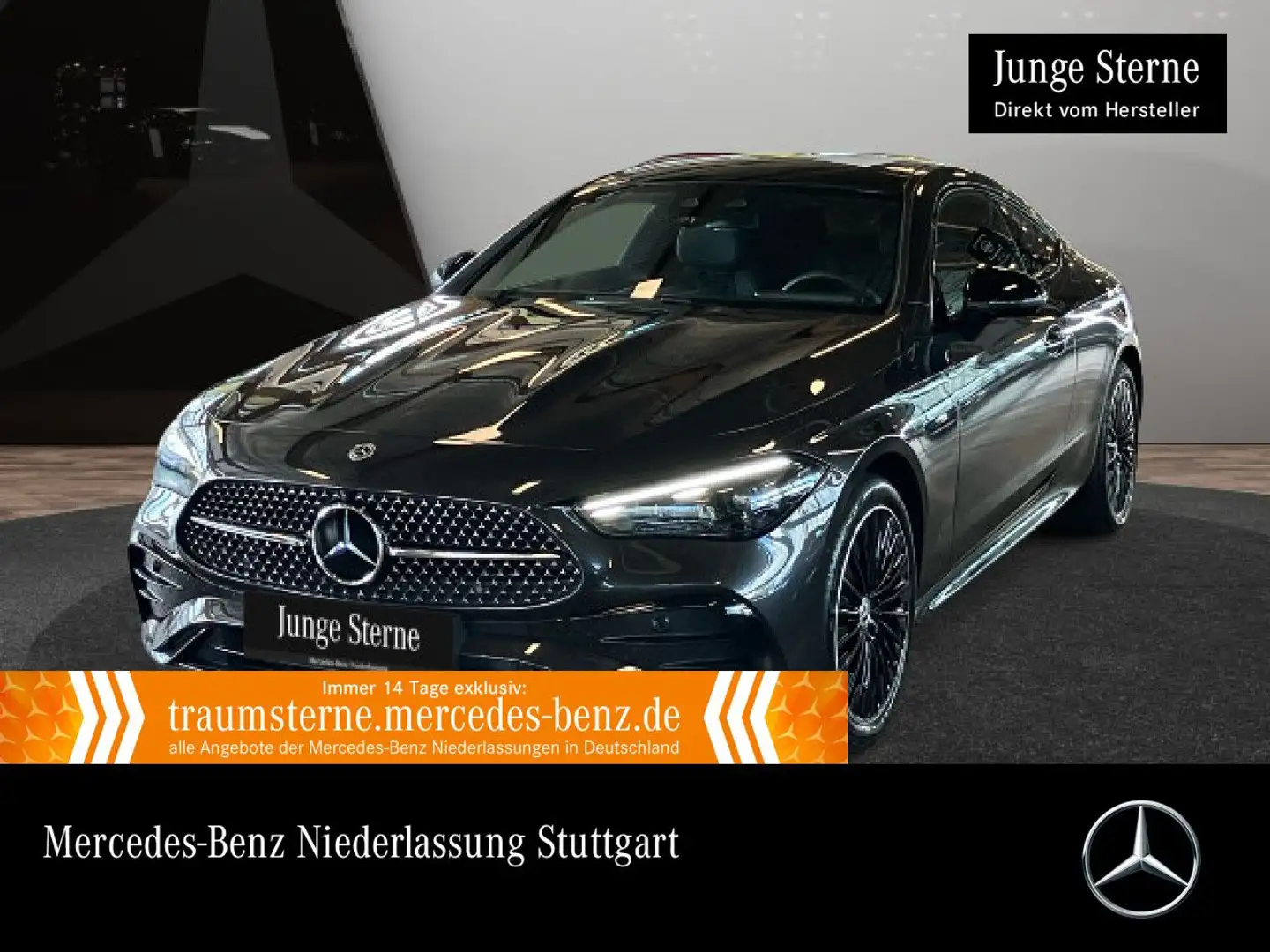 Mercedes-Benz CLE 300 e AMG+NIGHT+PANO+360+BURMESTER+KEYLESS+9G Grau - 1