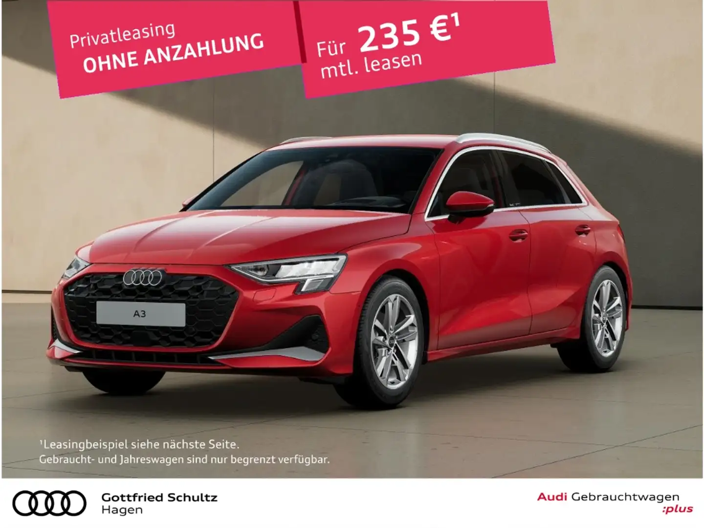 Audi A3 Sportback 30 TFSI S-tronic LED NAV AHK HUD advance Gelb - 1