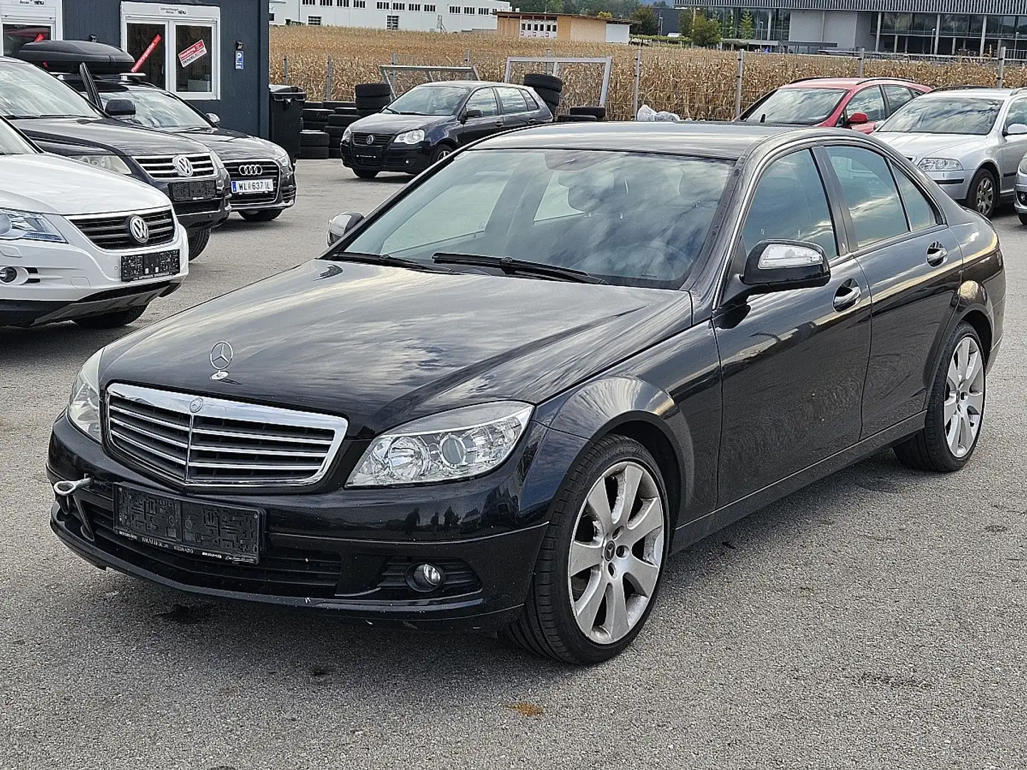 Mercedes-Benz C 180 Kompressor Classic Motorschaden Noir - 1