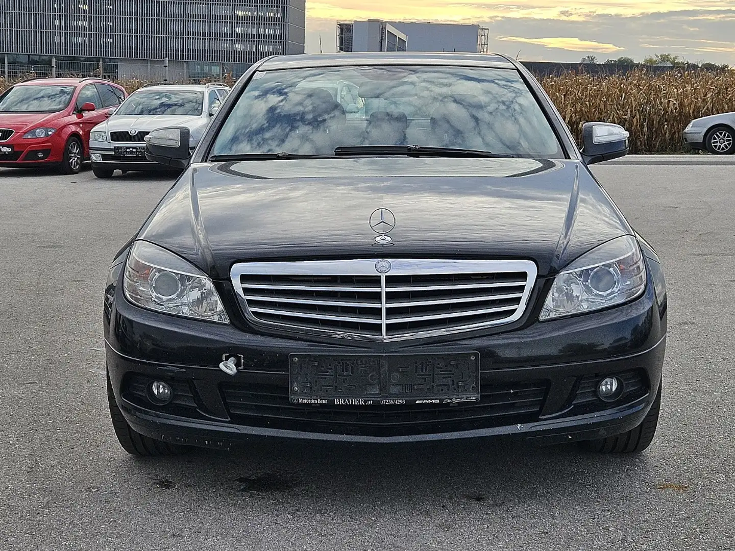 Mercedes-Benz C 180 Kompressor Classic Motorschaden Noir - 2