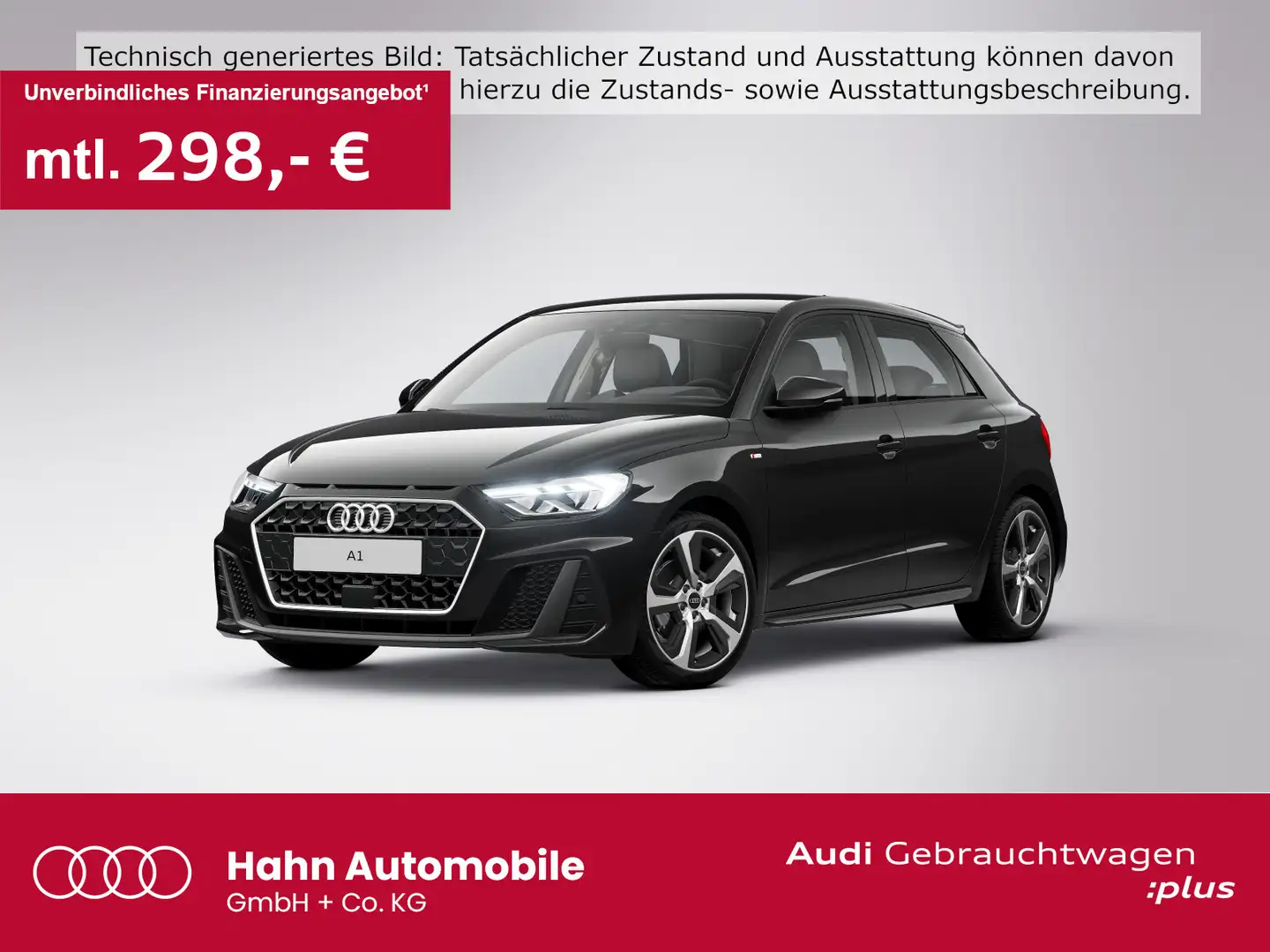 Audi A1 30TFSI 6-Gang S-line Navi LED CAM Schwarz - 1