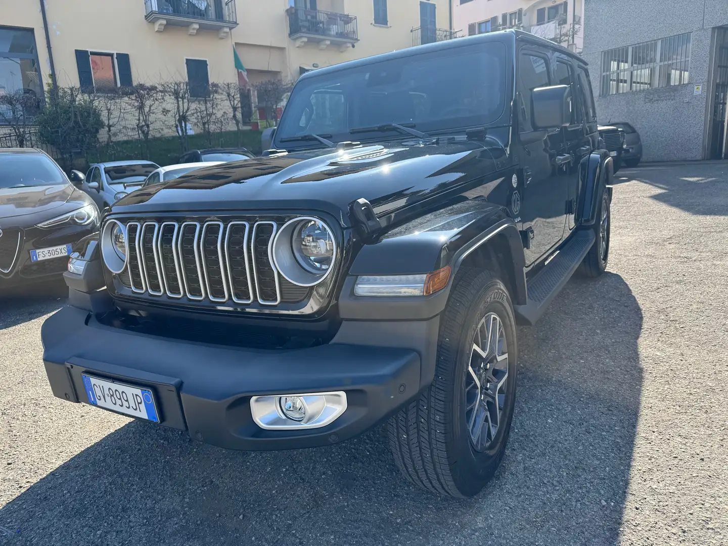 Jeep Wrangler Wrangler Unlimited 2.0 turbo Sahara auto Nero - 1