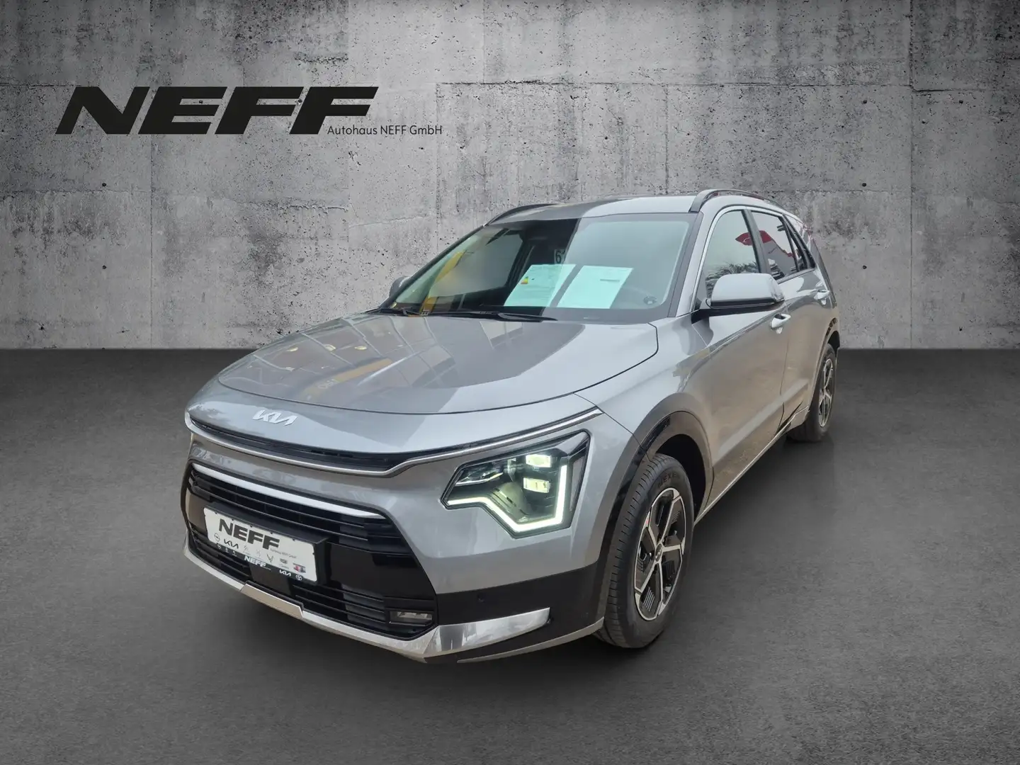 Kia Niro 1.6 Hybrid Vision ACC Navi FLA SpurH LM Grau - 2