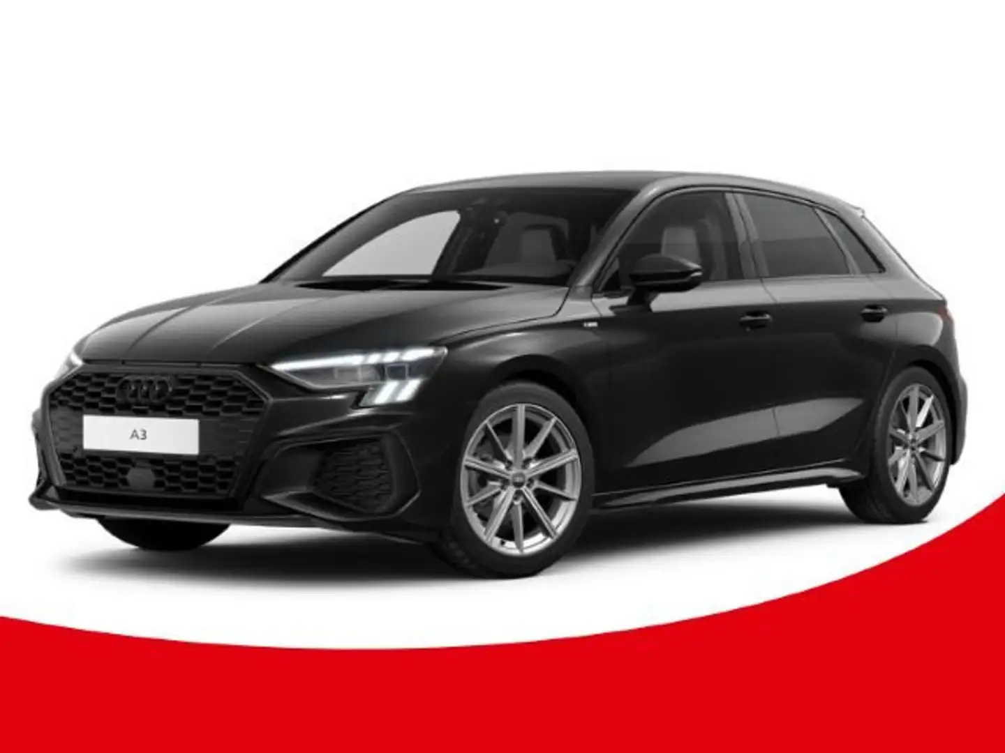 Audi A3 S line 35 TFSI S tronic Schwarz - 2