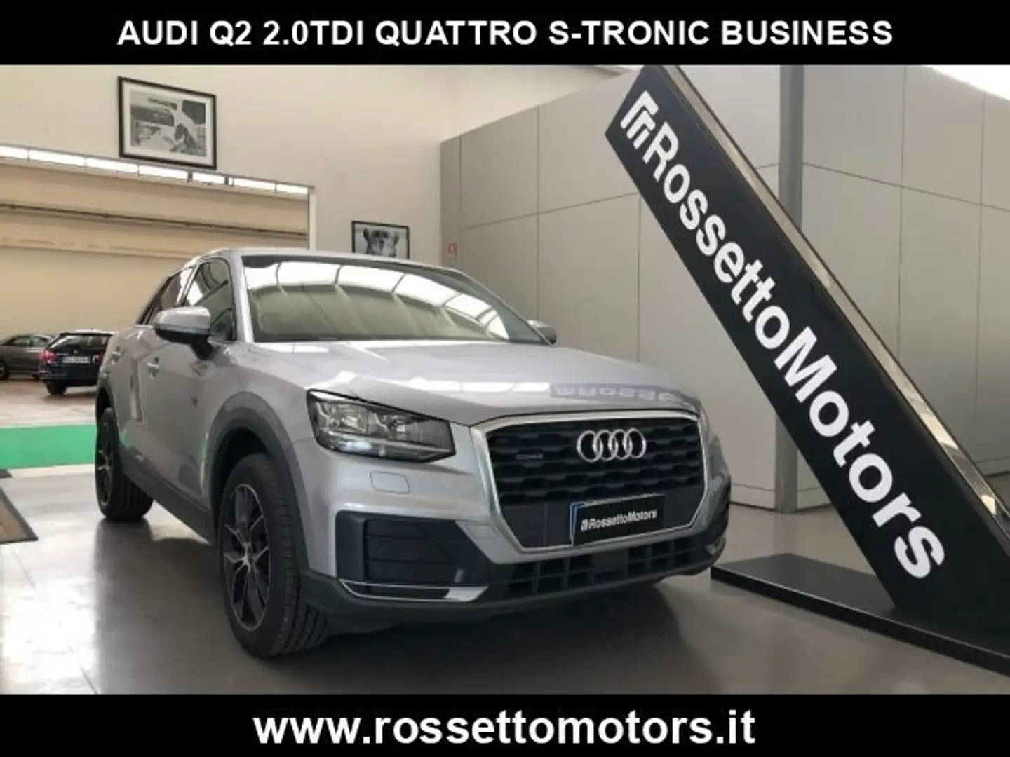 Audi Q2 2.0TDI Q. S tronic Business Argento - 1
