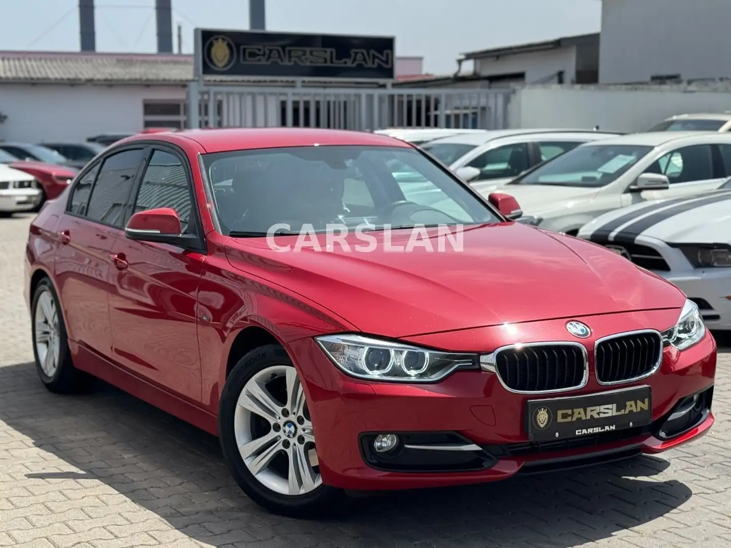 BMW 320 d Lim. 1.HAND+SPORT+LED+PDC+XENON+AHK+EURO 5 Rot - 1