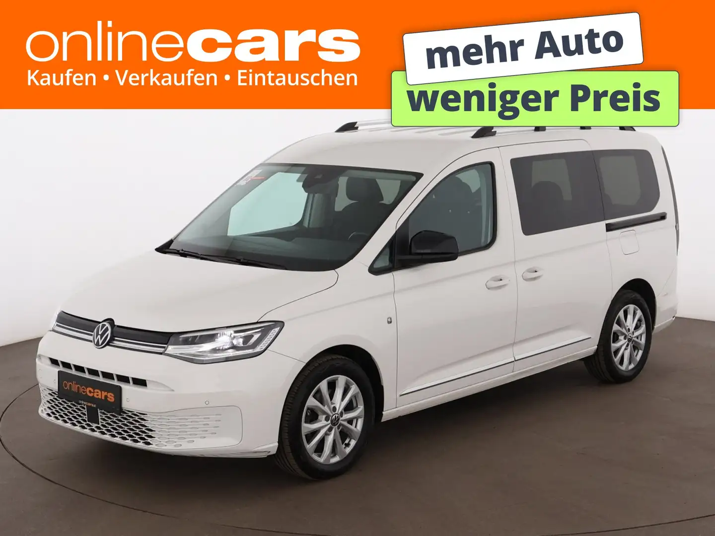 Volkswagen Caddy 2.0 TDI 4Motion Style Maxi LED SITZHZG TEMP Weiß - 1