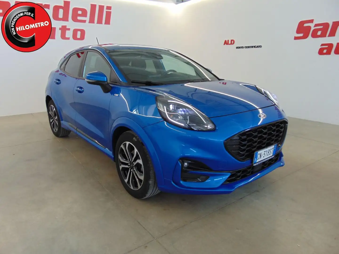 Ford Puma 1.0 125 CV S&S ST-Line Bleu - 2